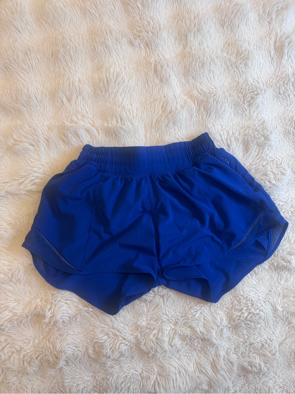 Rare Lululemon hotty hot shorts-Jetstream